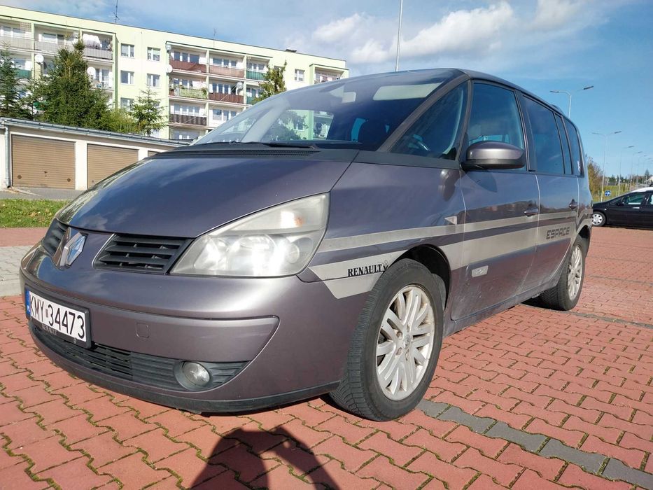 Renault Espace 4 2.0T benzyna + LPG Hak 7 osobowy