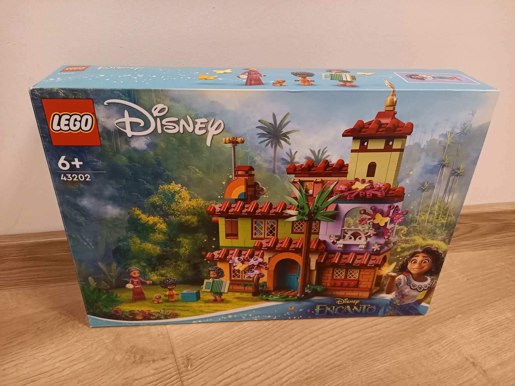 Lego Encanto dom Madrigalów - zestaw 43202 plus pudełko