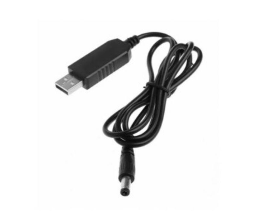 Кабель підвищує USB 5V на DC 9V /12V (5.5 х 2.1 мм) для роутера