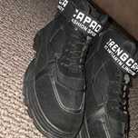 Czarne zamszowe trapery workery NOWE 41 42 unisex