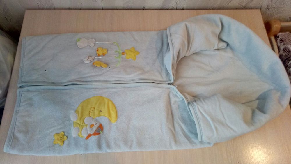 Одеяло конверт для новорожденного