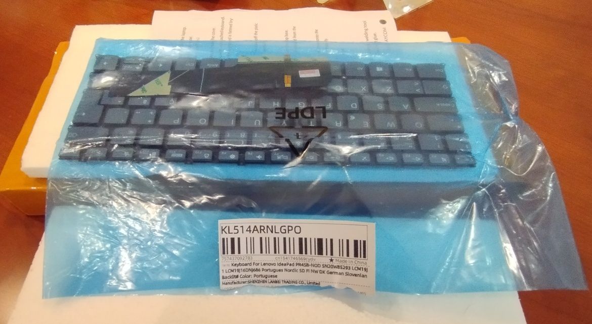 Teclado Portátil Lenovo