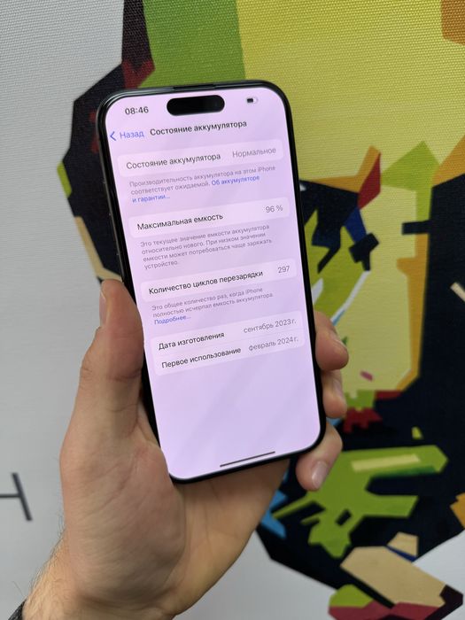 iphone 15Pro 128Gb Titanium Black Unlock