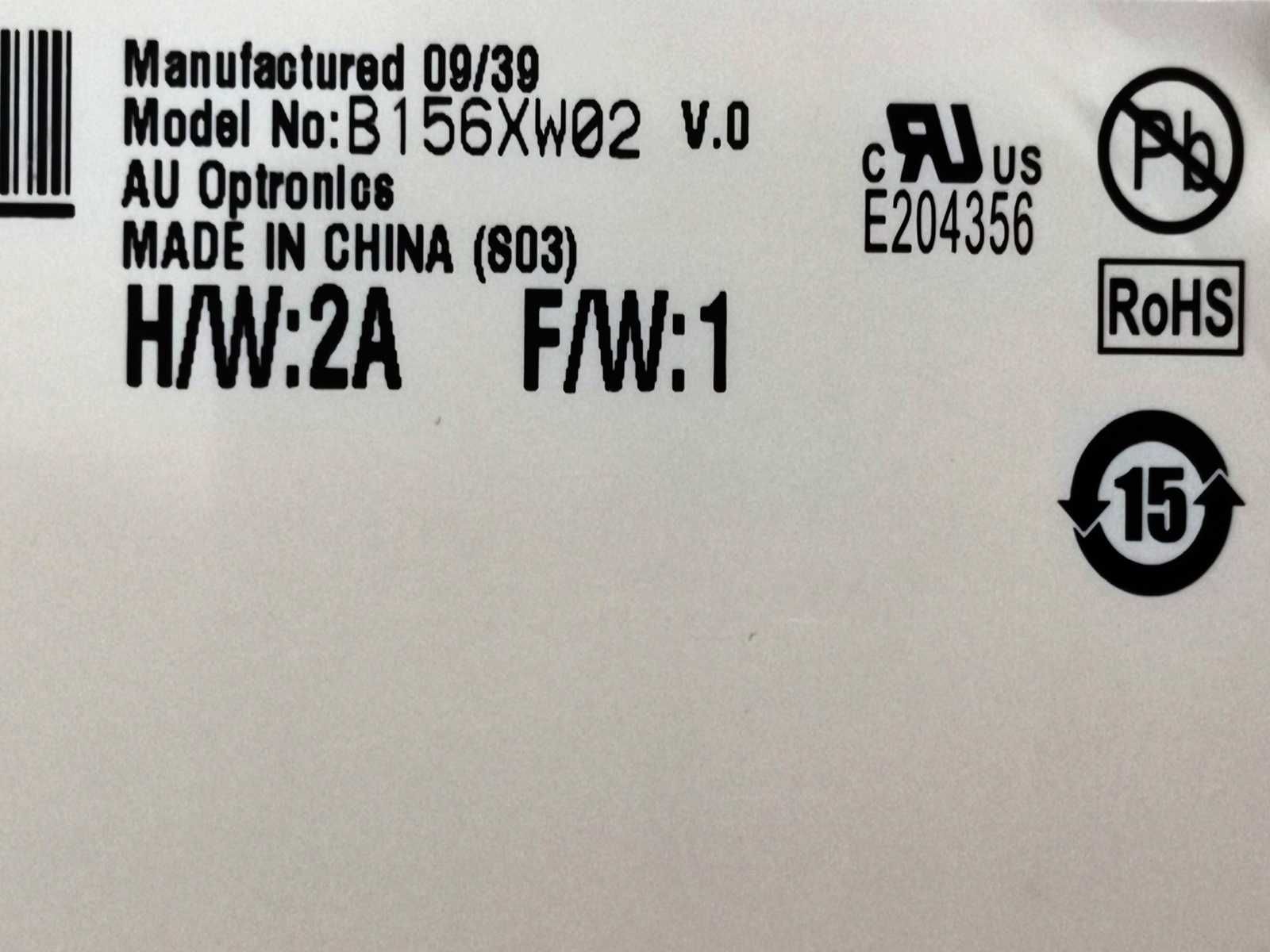 Matryca - B156xW02 V.0