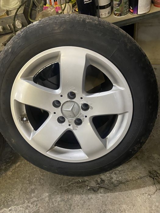 Диски мерседес, 16, летние шины, вито, мерседес 124