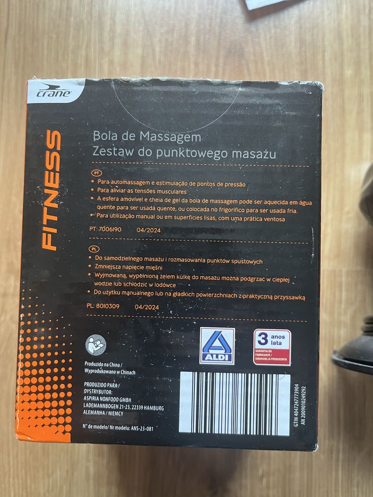 Zestaw do manualnego masażu punktowego masażer Crane