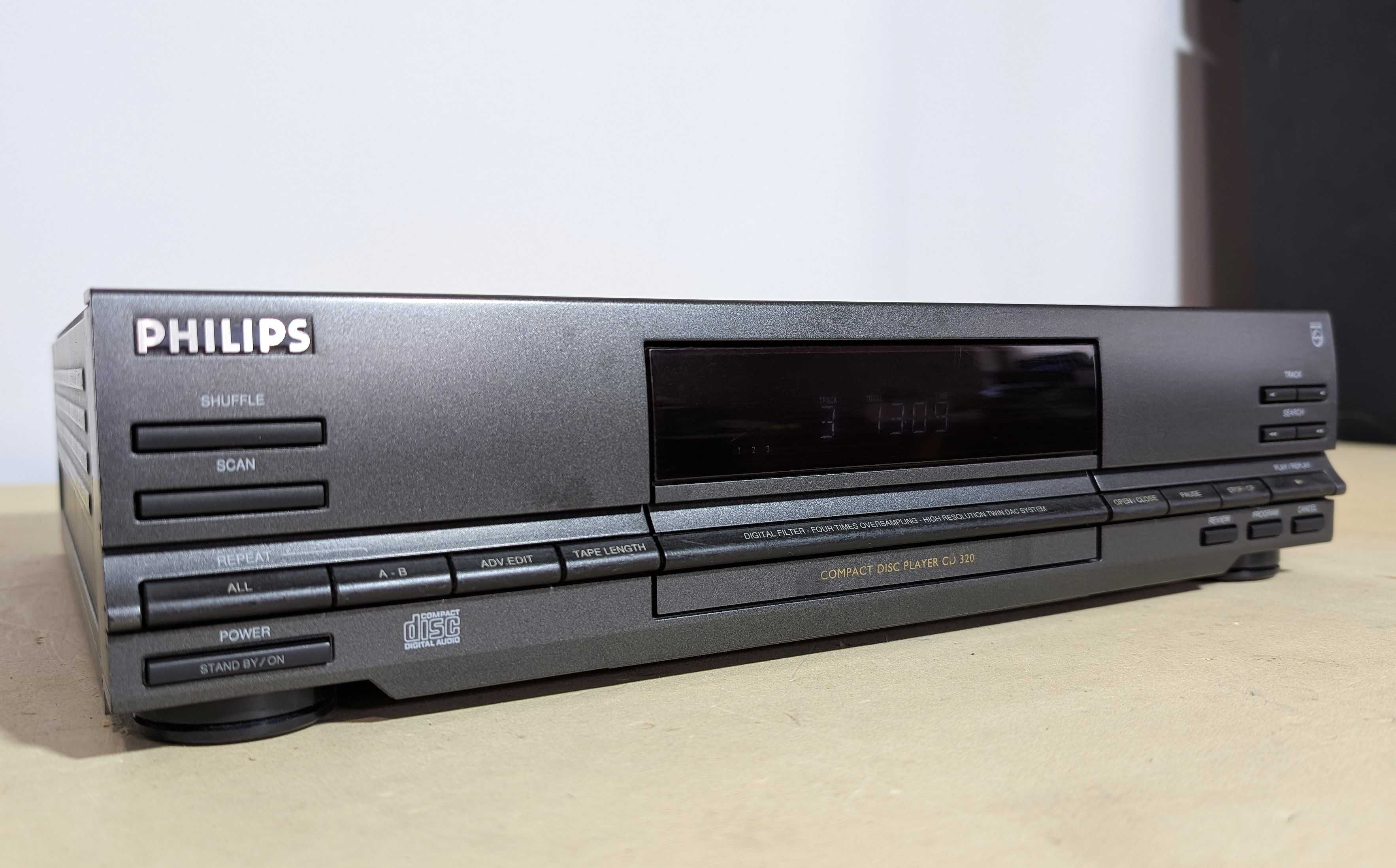 Програвач CD дисків Philips CD 320, ЦАП, лінза Rodenstock, Бельгія