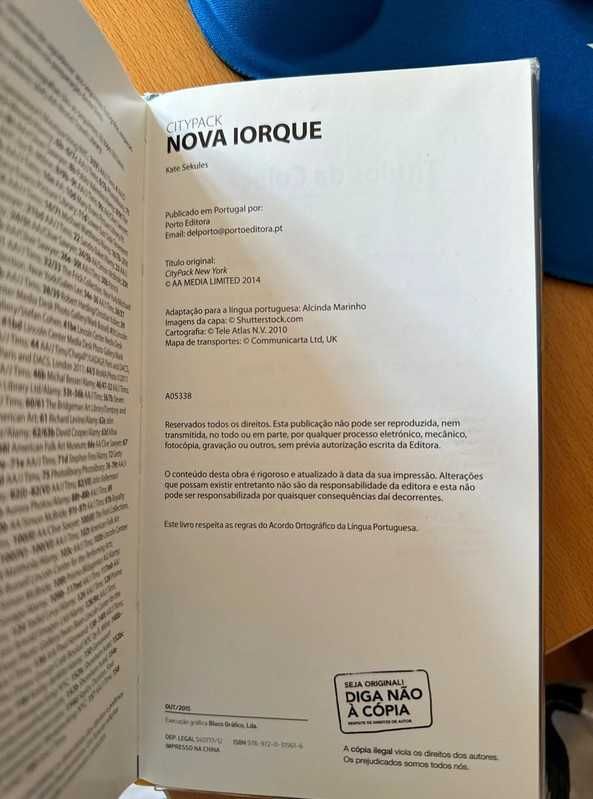 Guia viagem Nova Iorque com mapa incluído - CityPack