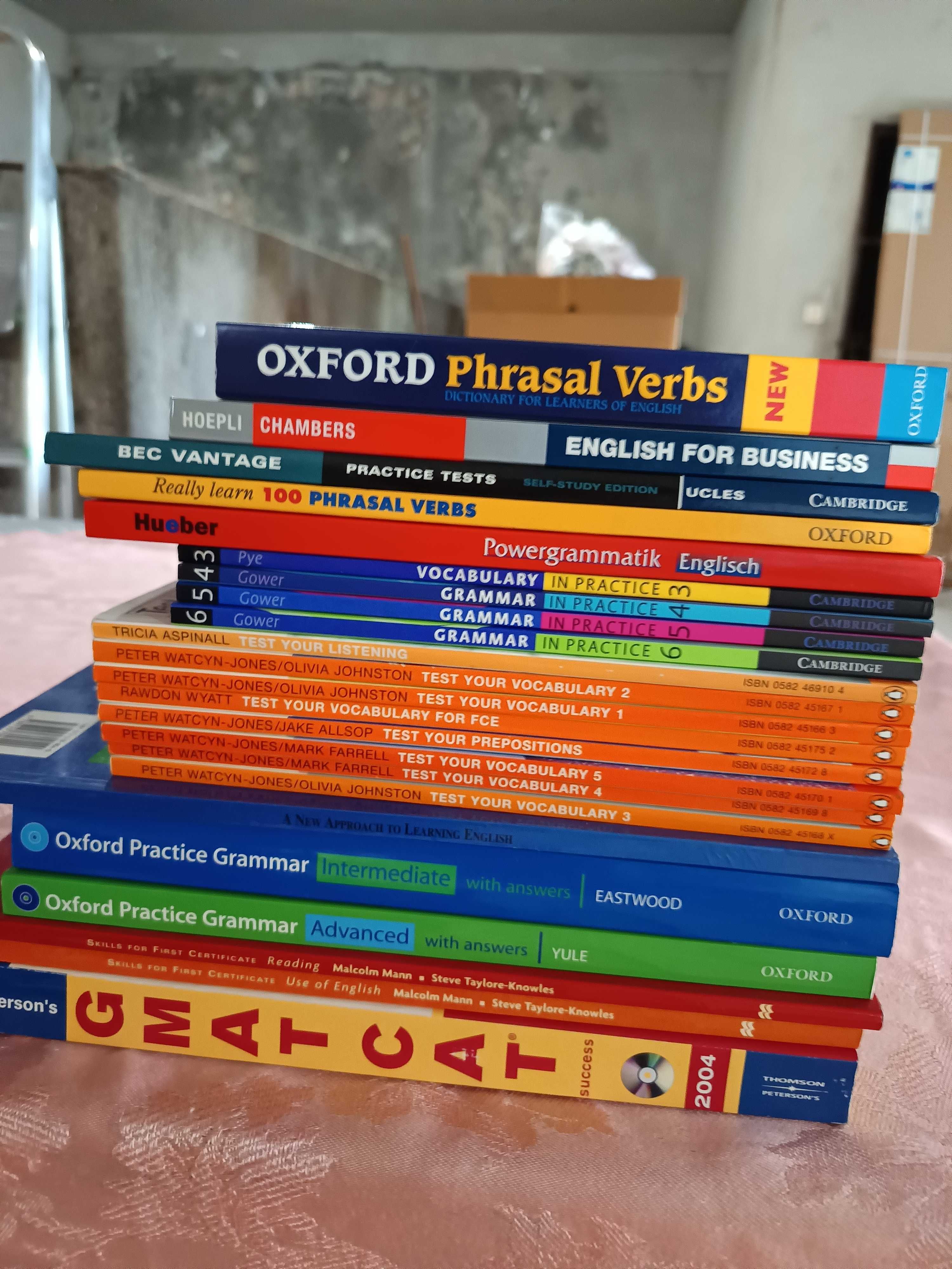 Vendo lote de livros Gramáticas, na língua Inglesa