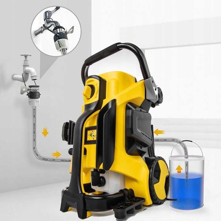 NAJMOCNIEJSZA MYJKA Ciśnieniowa Aż 250 BAR! 2500W + PŁYN Karcher 0,5L!