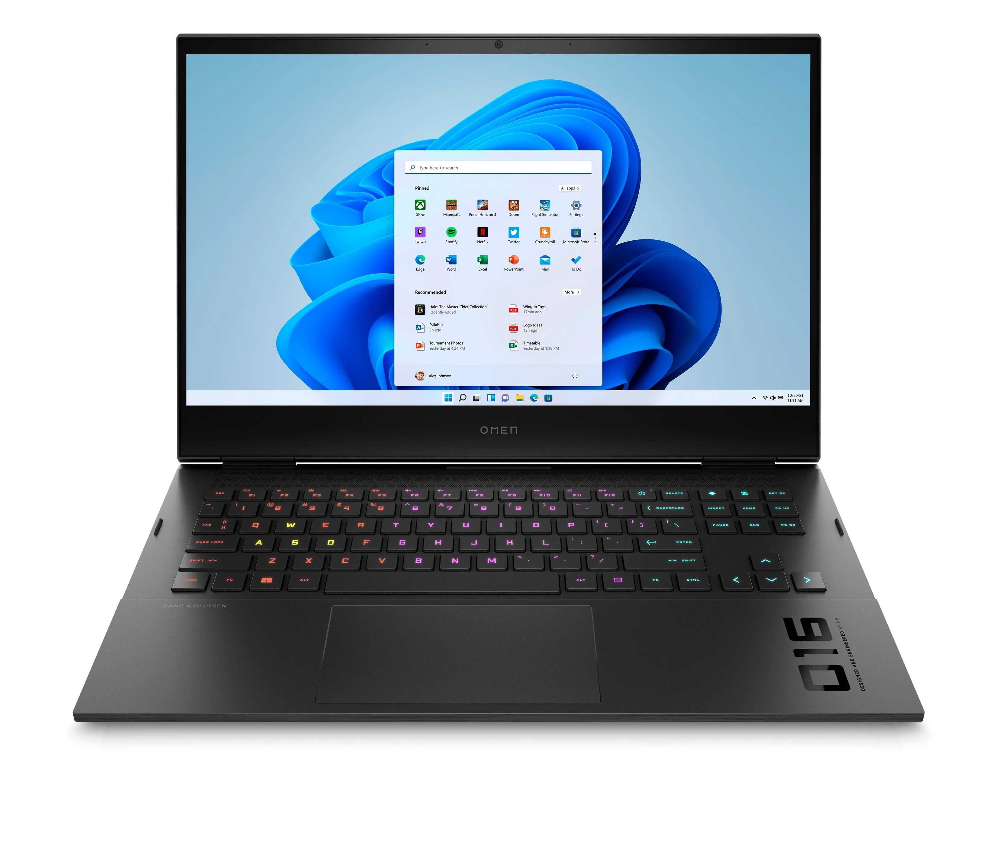 Laptop OMEN 16-b0029nw i7-11800H 16,1" 144Hz 16GB/1TB/RTX 3060