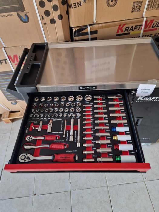 Pormação carrinho de Ferramentas XXXL 7 Gavetas completas novo
