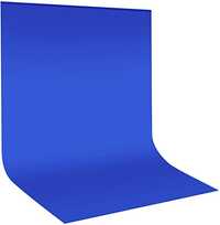 Fundo de fotografia Neewer Azul 3,6*3M 100% Musselina SELADO