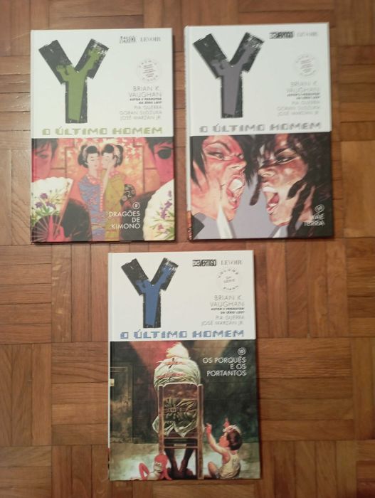 Y, O último Homem - Colecção portuguesa completa em 10 volumes