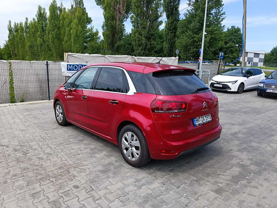 Citroen C4 Picasso 1.6 BlueHDi 120KM Bogata wersja Alufelgi Książka