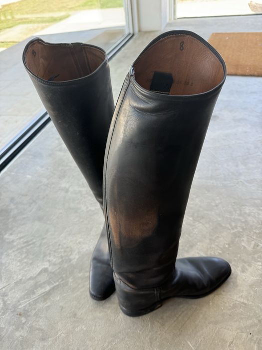 Botas de montar a cavalo