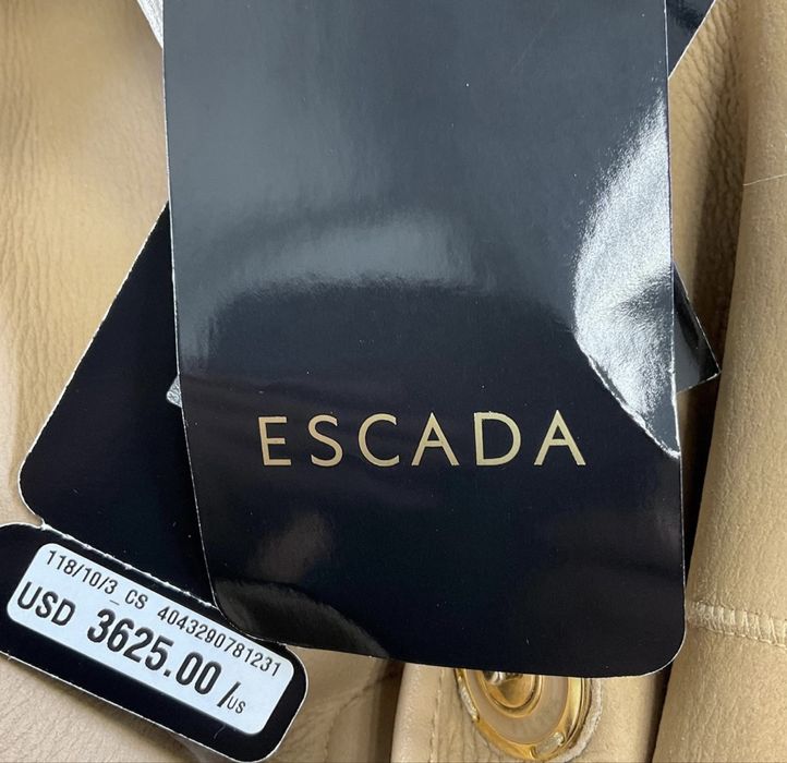 Escada ориг. Стильная дубленка пальто