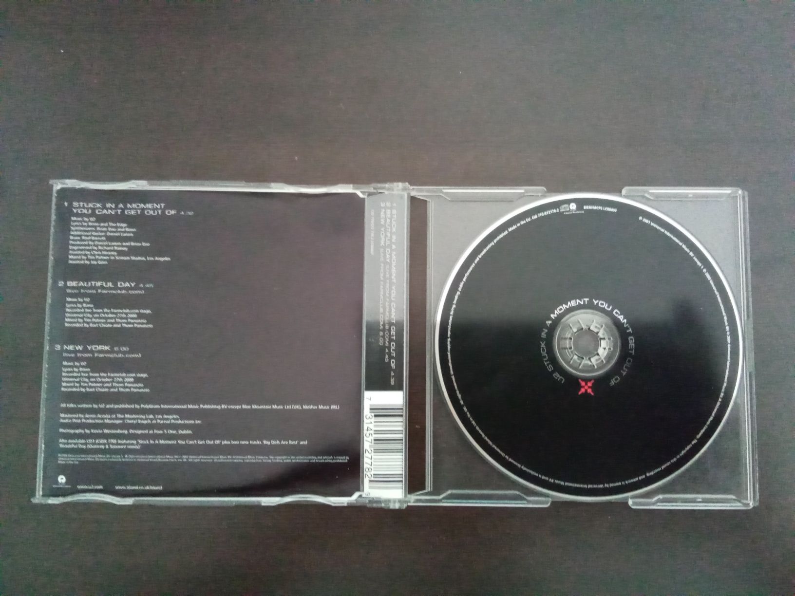 CD Single dos U2