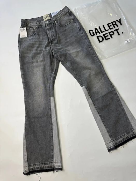 jeans  джинсы flared gallery dept