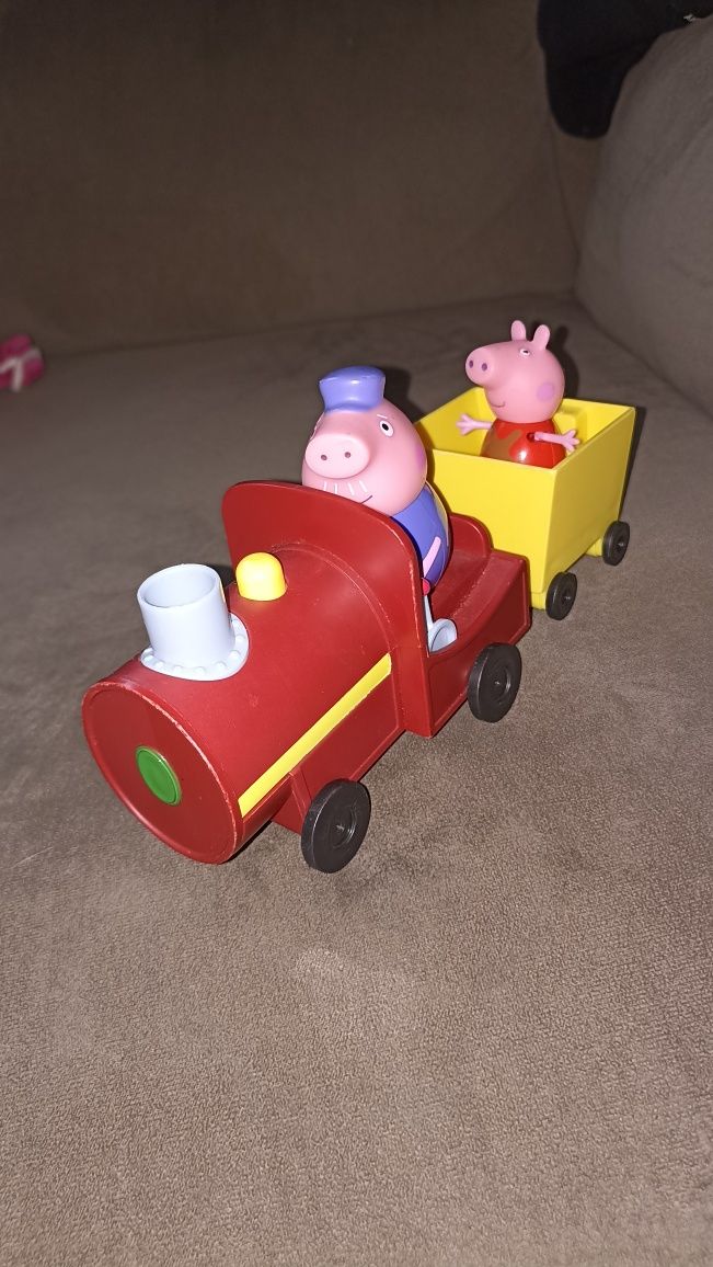 Mały pociąg Świnka Peppa