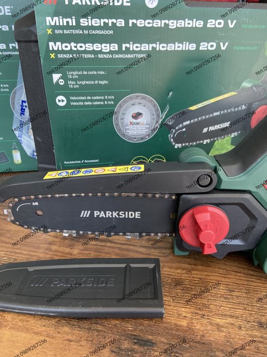 Акумуляторна цепна міні пила,ланцюгова, сучкорез, сучкоріз PARKSIDE