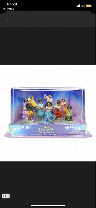 Encanto Mirabel Disney Store 9 Figurki Oryginał