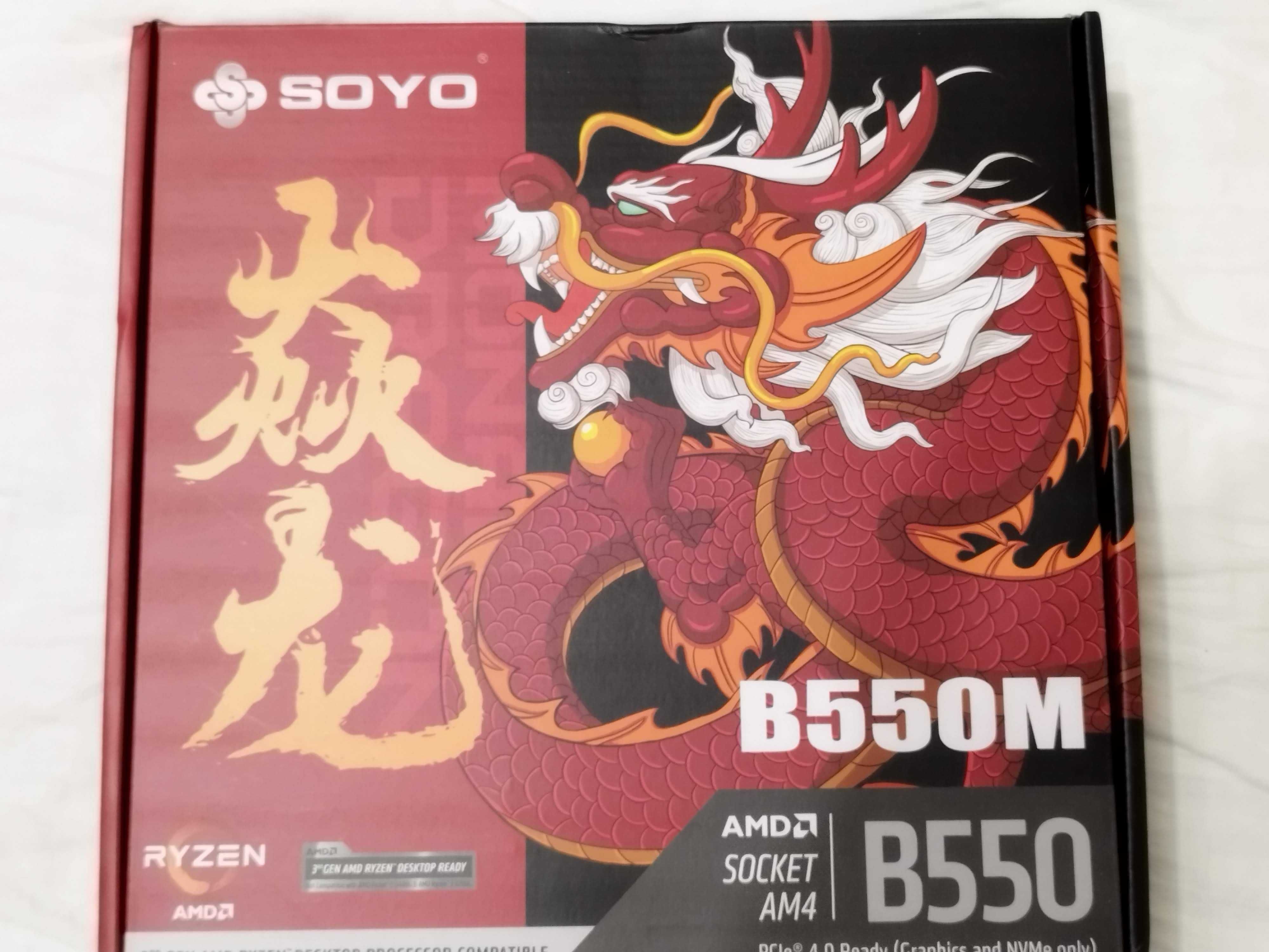 материнська плата SOYO AMD B550M
