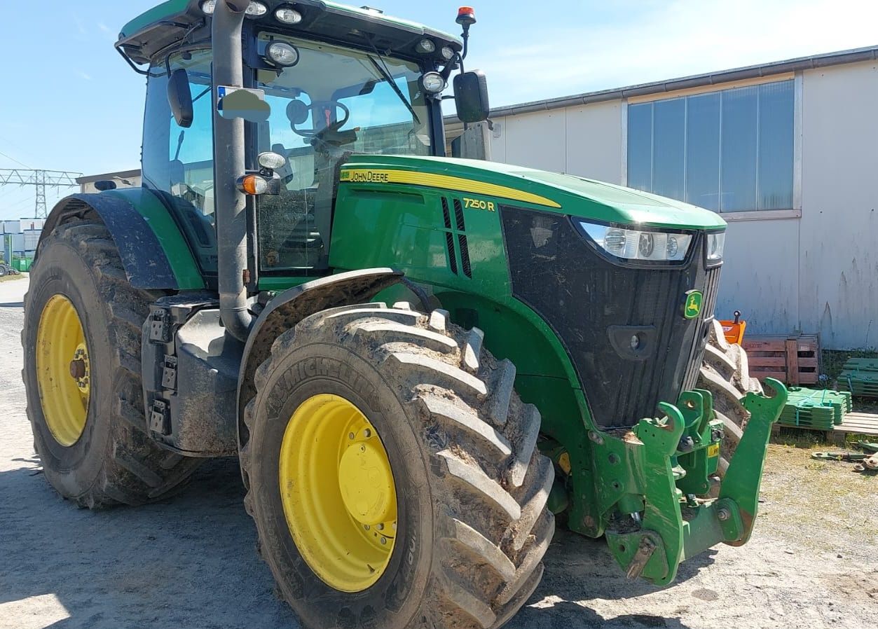 John Deere 7250R uszkodzona skrzynia