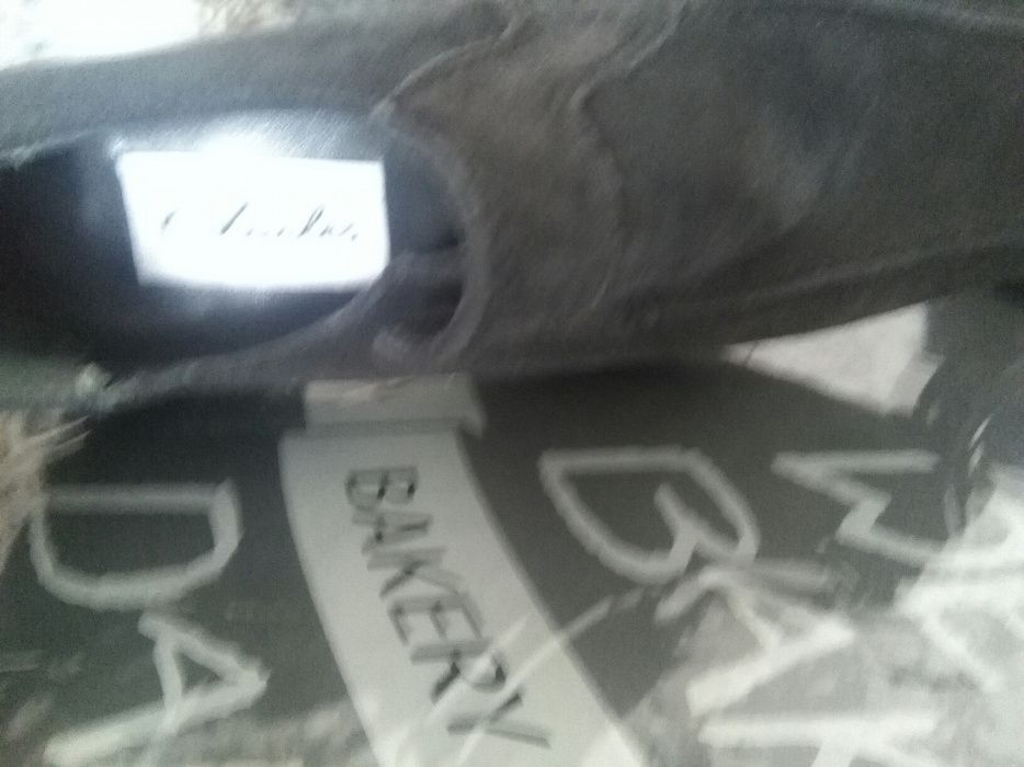 Botins  e Sapatos em Pele Pretos -NOVOS