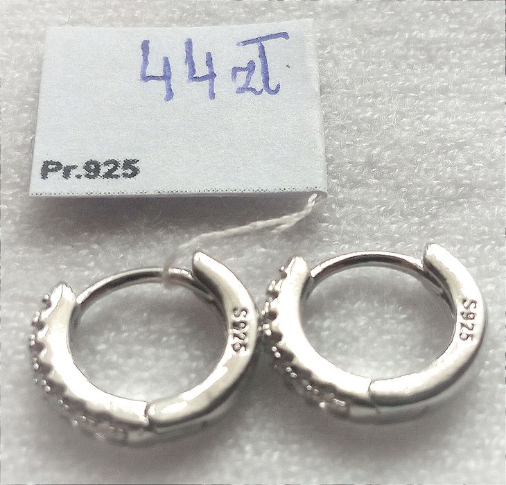 S925 Grawer Srebro jak Apart Nowe Kolczyki Małe Kółka Srebrne 1,3cm