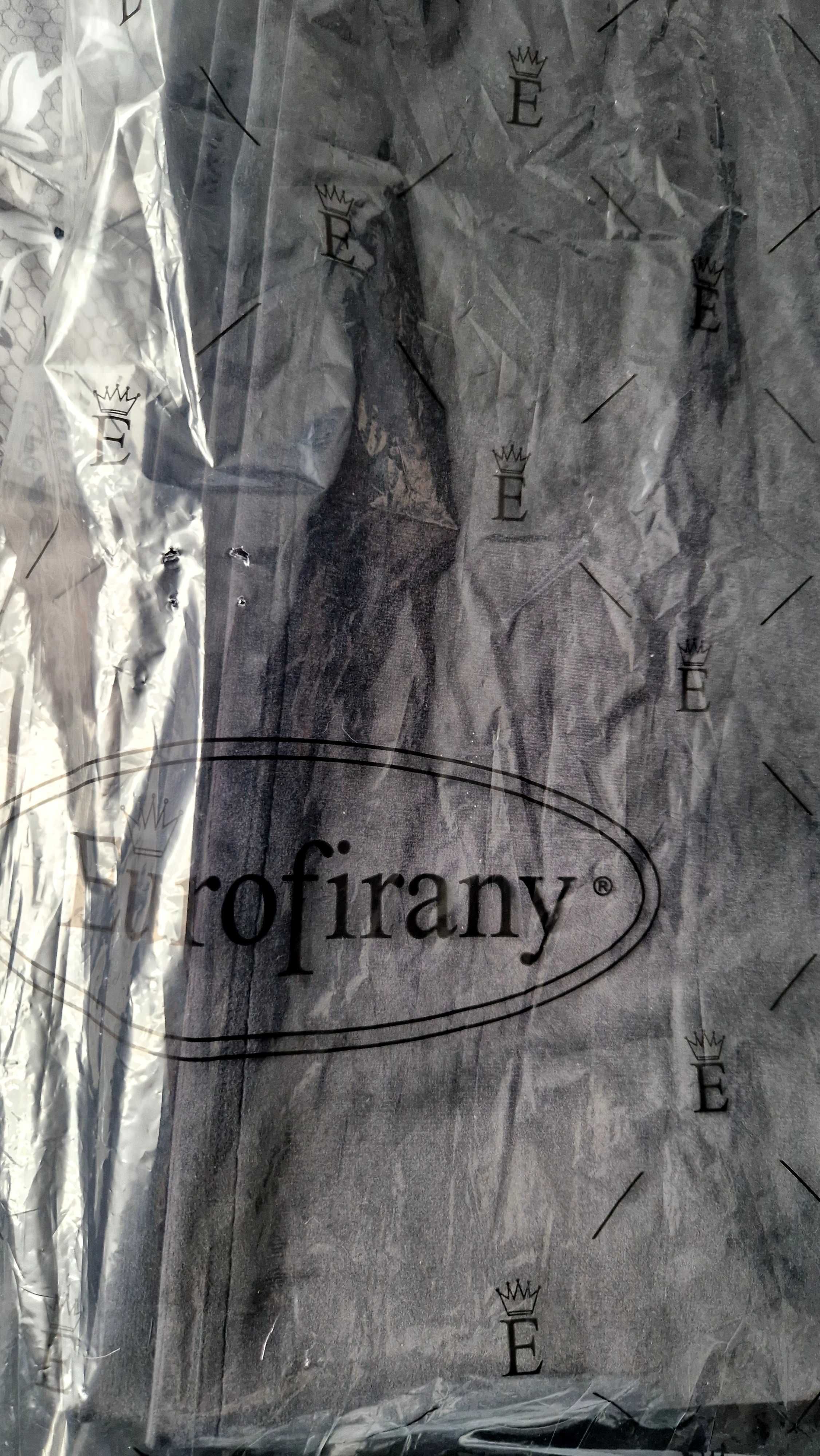 Glamur aksamitna czarna zasłona Eurofirany