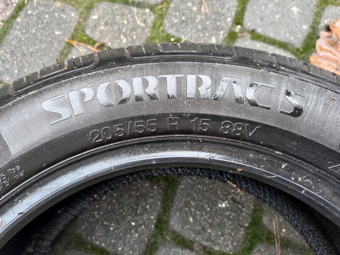 VREDESTEIN 205/55/15  Sportracs 6mm