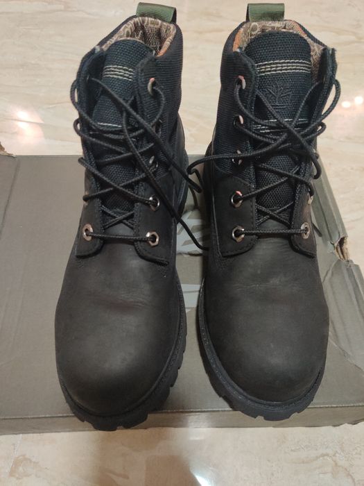 Buty zimowe trapery Timberland premium 6 in boot black 38eu 23.5cm wat