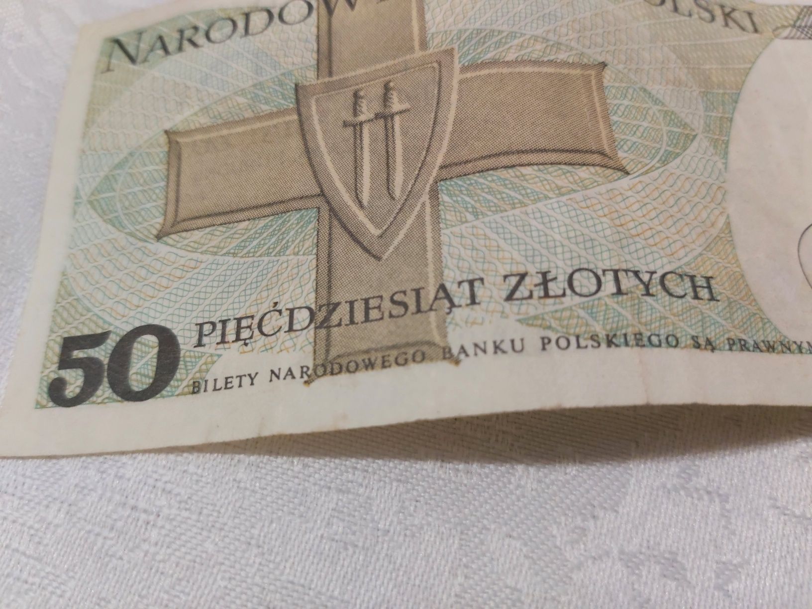 Banknot 50 zł z 1988
