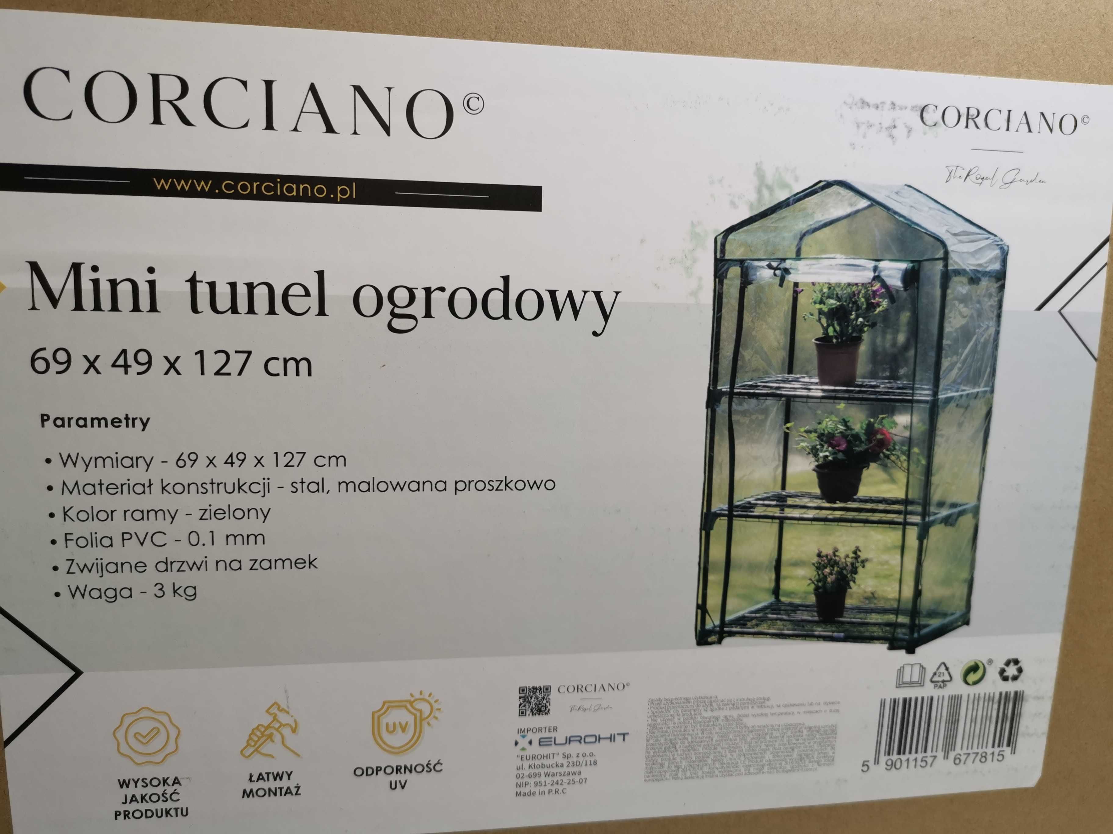 Na Lewara Mini tunel ogrodowy Corciano