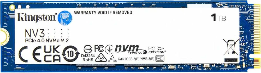 Kingston NV3 M.2 2280 1TB/2TB (SNV3S/2000G) 1 шт. NEW!