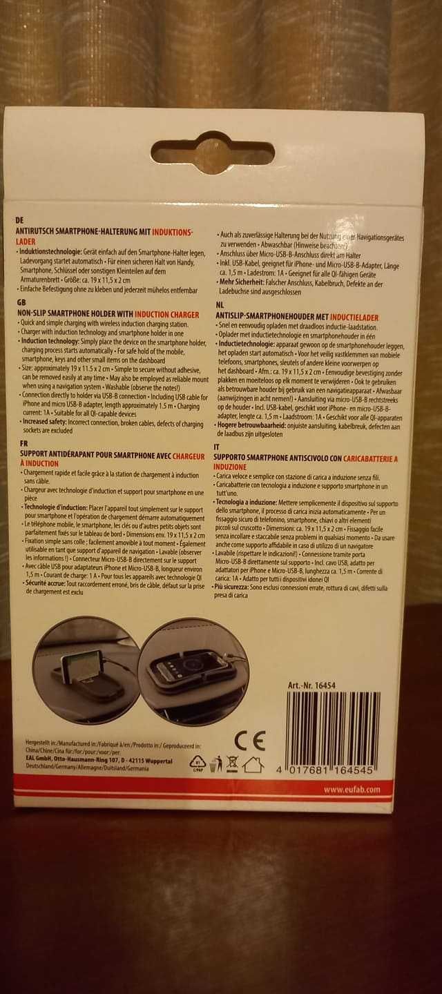 Podstawka  zładowarką na telefon
