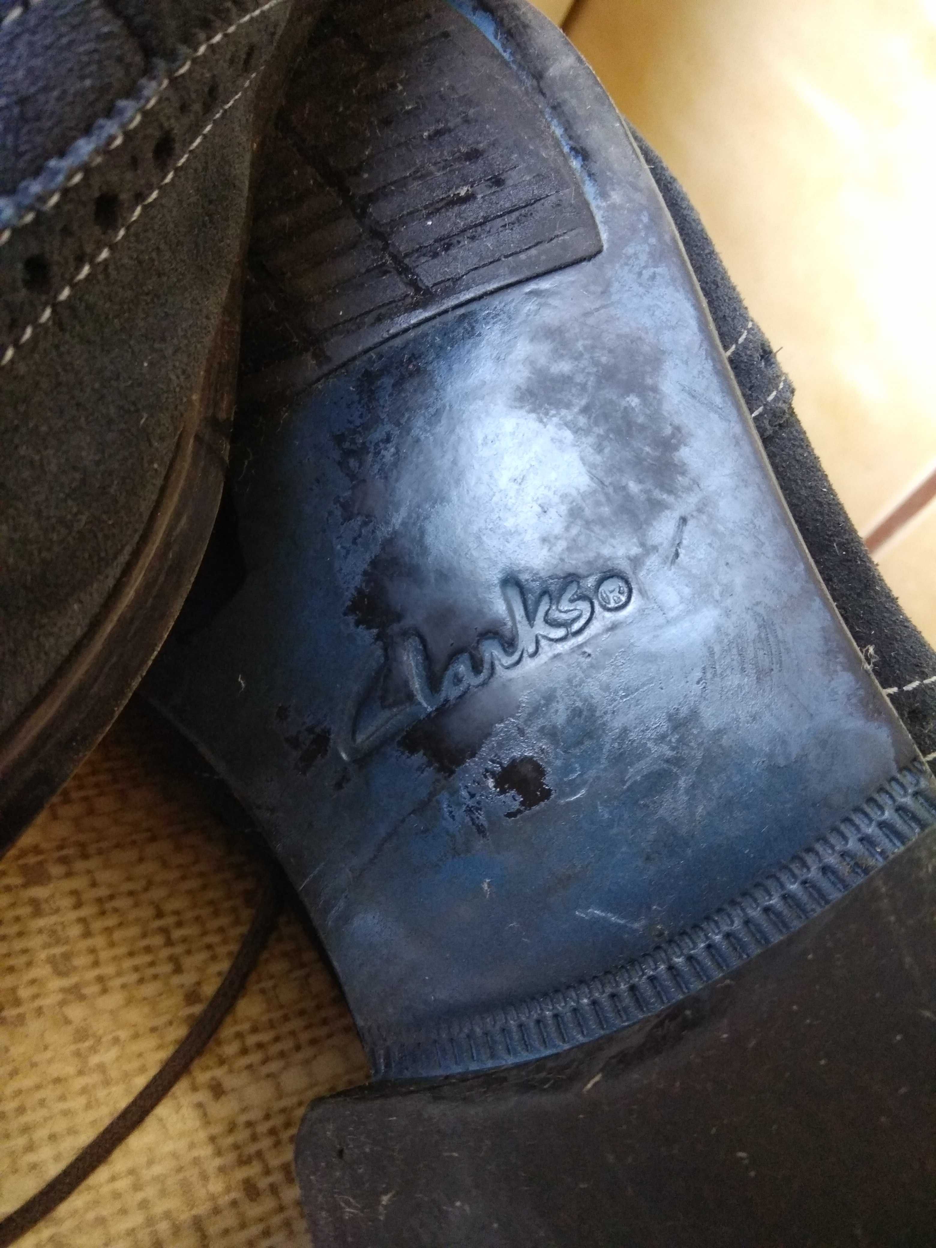 Buty półbuty skórzane Clarks rozmiar 43 wkładka 30 cm