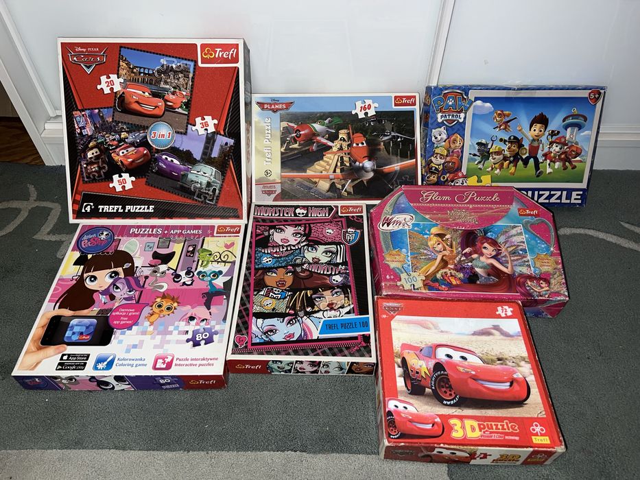 Пазли Trefl віком від 3 до 6 років