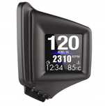 Prędkościomierz OBD2 + GPS wskaźnik wyświetlacz zegar HUD cyfrowy czytelny