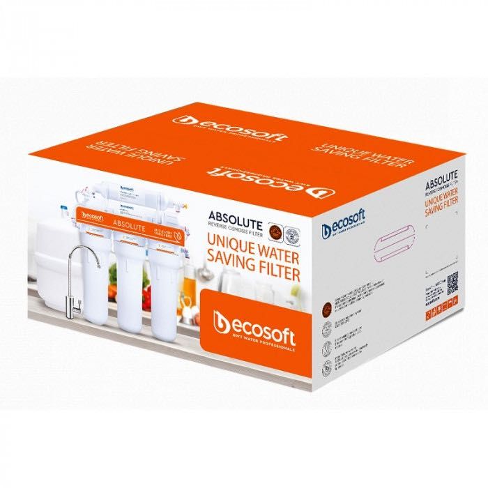 Фільтр зворотного осмосу Ecosoft Absolute з мінералізатором MO675MECO