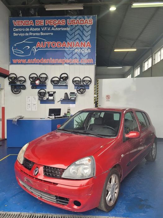 Renault Clio 2 Fase 2 1500 DCI 2001/2005 ás peças