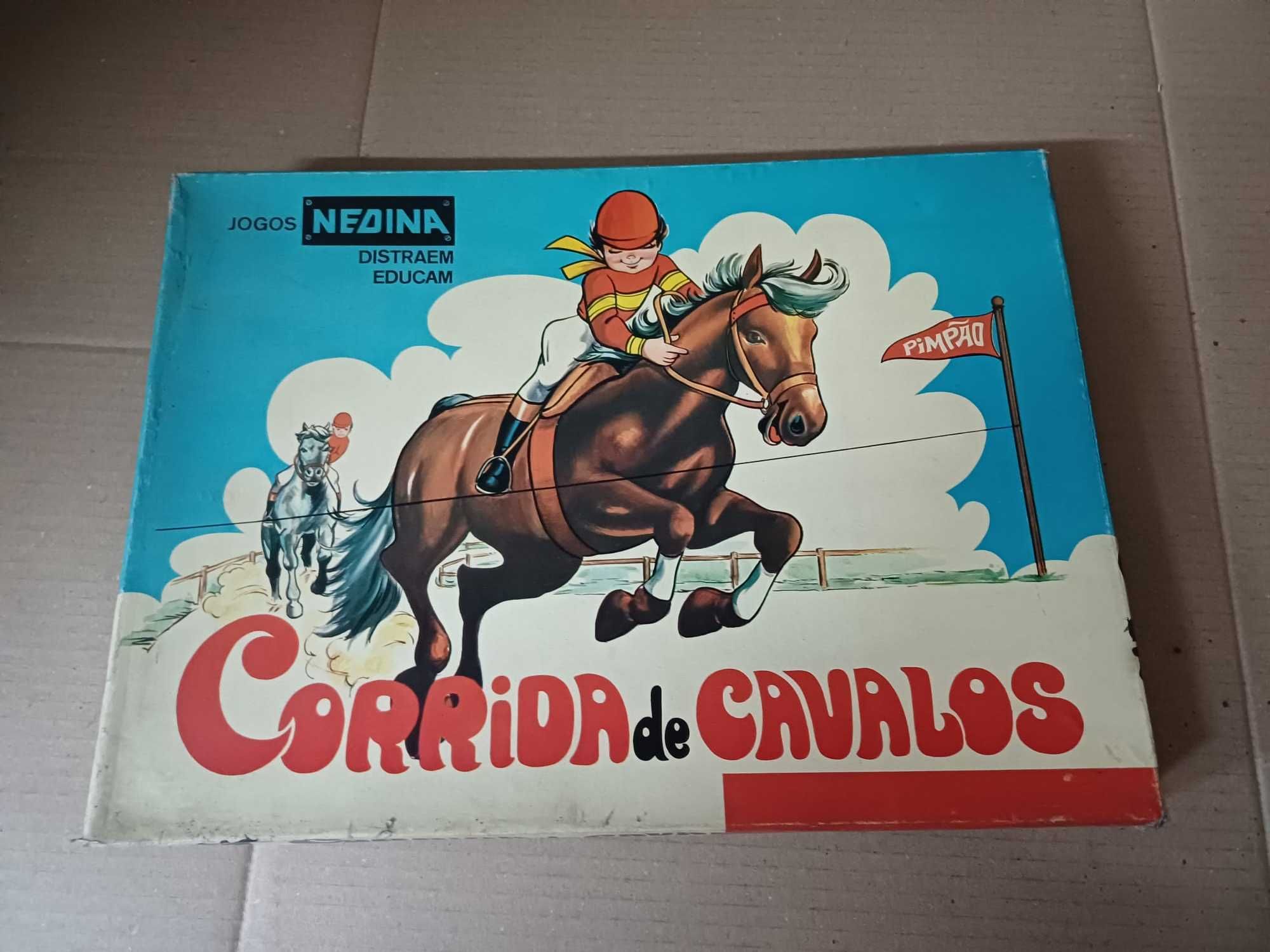 Jogo Corrida de Cavalos - Nedina - Completo com Manual e Peças