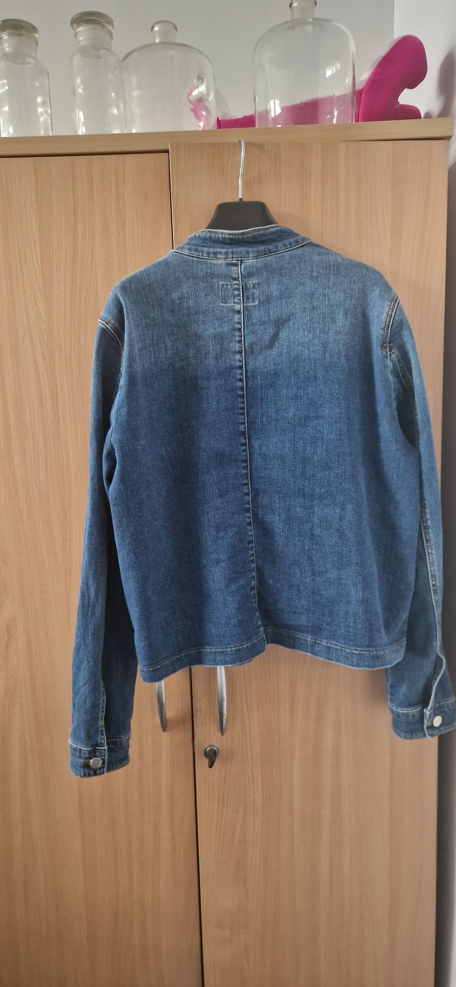 Esprit jeansowa kurtka,żakiet XL
