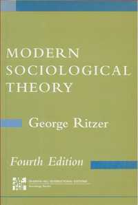Modern sociological theory - 4th edition_George Ritzer_McGraw Hill