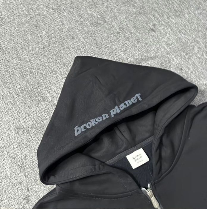 Зіп худі / Zip hoodie Broken planet