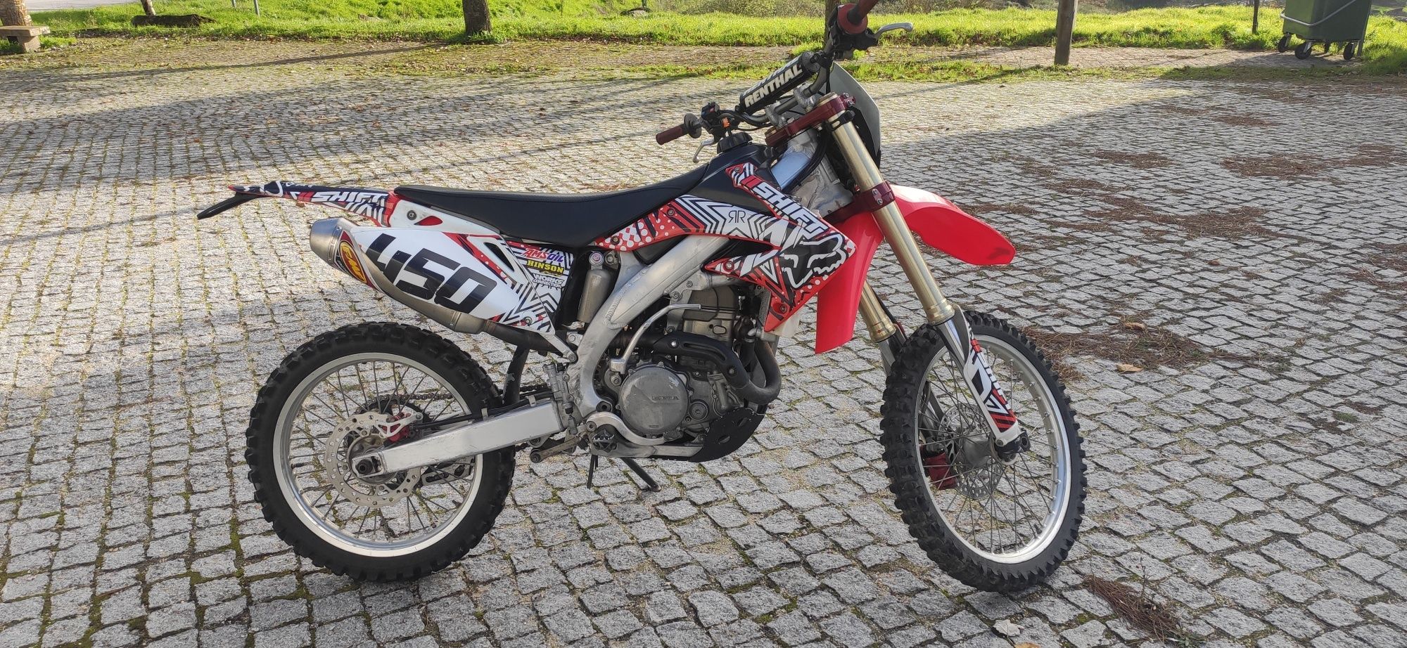 Crf 450 x matrícula