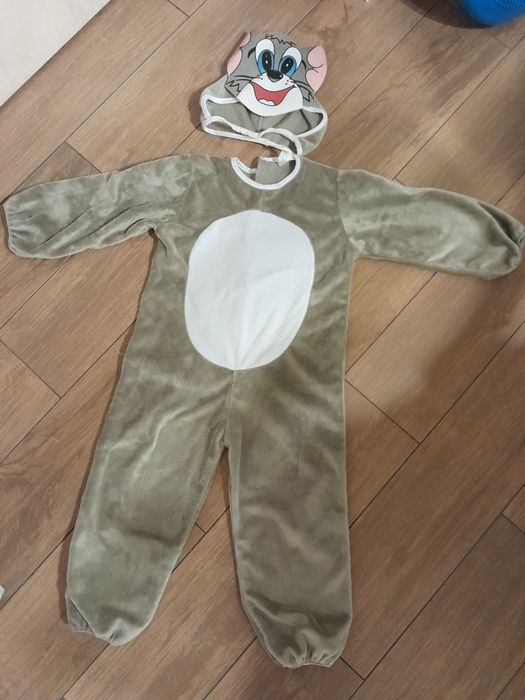 Strój przebranie Tom Jery kot r.110 kostium