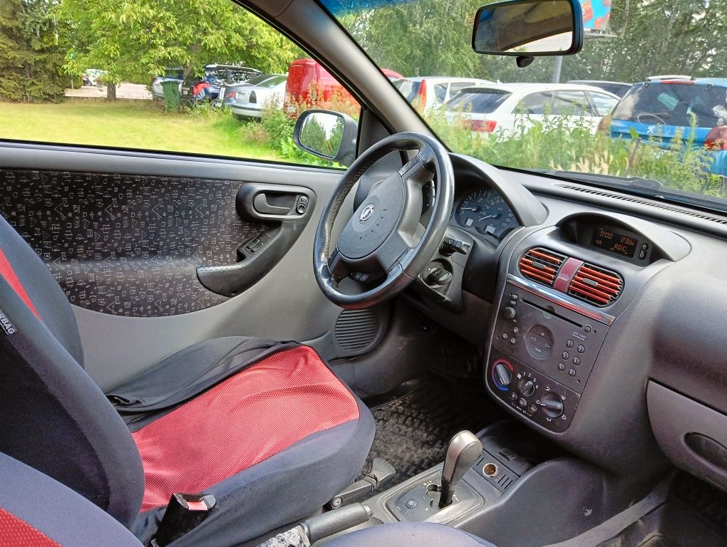 Opel Corsa 1,2 Benz 01r automat bdb stan do jazdy klima