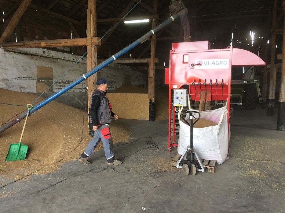 Czyszczalnia do zboża 5t Wialnia Separator do Zboża Proszkowo Malowany